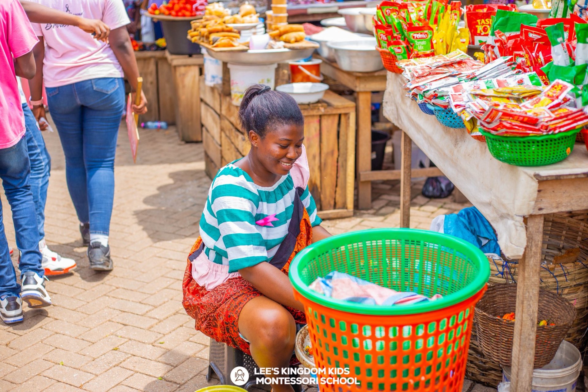 Shopping expedition as part of curriculum